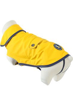 Obleček pláštěnka pro psy St Malo žlutá 30cm Zolux