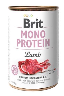 Brit Dog Konzerva Mono Protein Lamb 400g