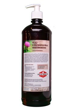 Olej ostropestřec pro koně a psy Zeus  1000ml