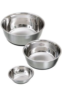 Miska nerez Dog Selecta protiskluz 300ml 13cm Karlie