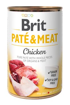 Brit Dog Konzerva Paté & Meat Chicken 400g