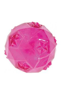 Hračka pes míček TPR POP Ball 6cm růžová Zolux