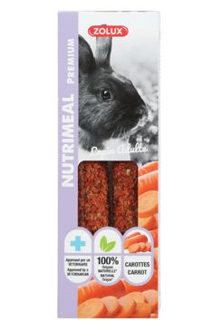 Pochoutka Nutrimeal Stick mrkev pro králíky 115g