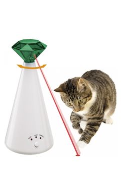 Hračka kočka Laser Phantom 10x21cm