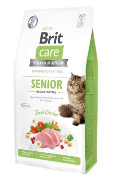 Brit Care Cat Gf Senior Weight Control 7 kg