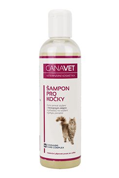 Šampon pro kočky Canavet s antiparazitní přísadou 250ml
