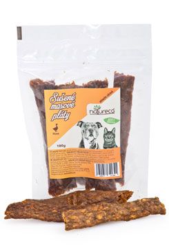 Natureca pochoutka masové pláty husa 100% maso 100g