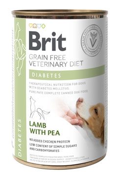 Brit Vd Dog Gf Konzerva Diabetes 400g
