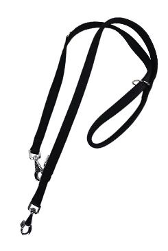 Vodítko Nylon Daytona Ga-ploché 120-200cmx20mm černé