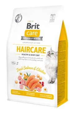 Brit Care Cat grain-free Haircare Healthy & Shiny Coat 0,4 kg