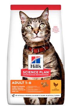 Hill S Science plan Adult Chicken Dry pro kočky 1,5kg