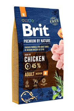 Brit Premium Dog By Nature Adult M 8kg