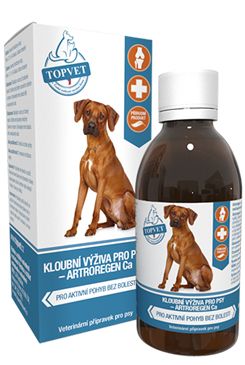Kloubní výživa sirup pro psy Topvet 200ml