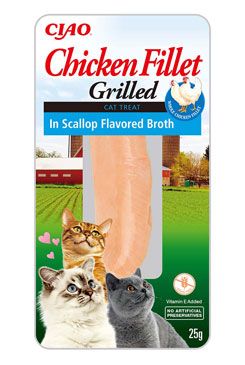 Churu Cat Chicken Fillet In Scallop Flav.broth 25g