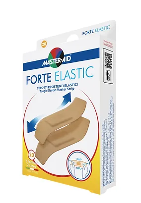 Forte Elastic Náplasti Elastické Voděod.20ks 2vel.