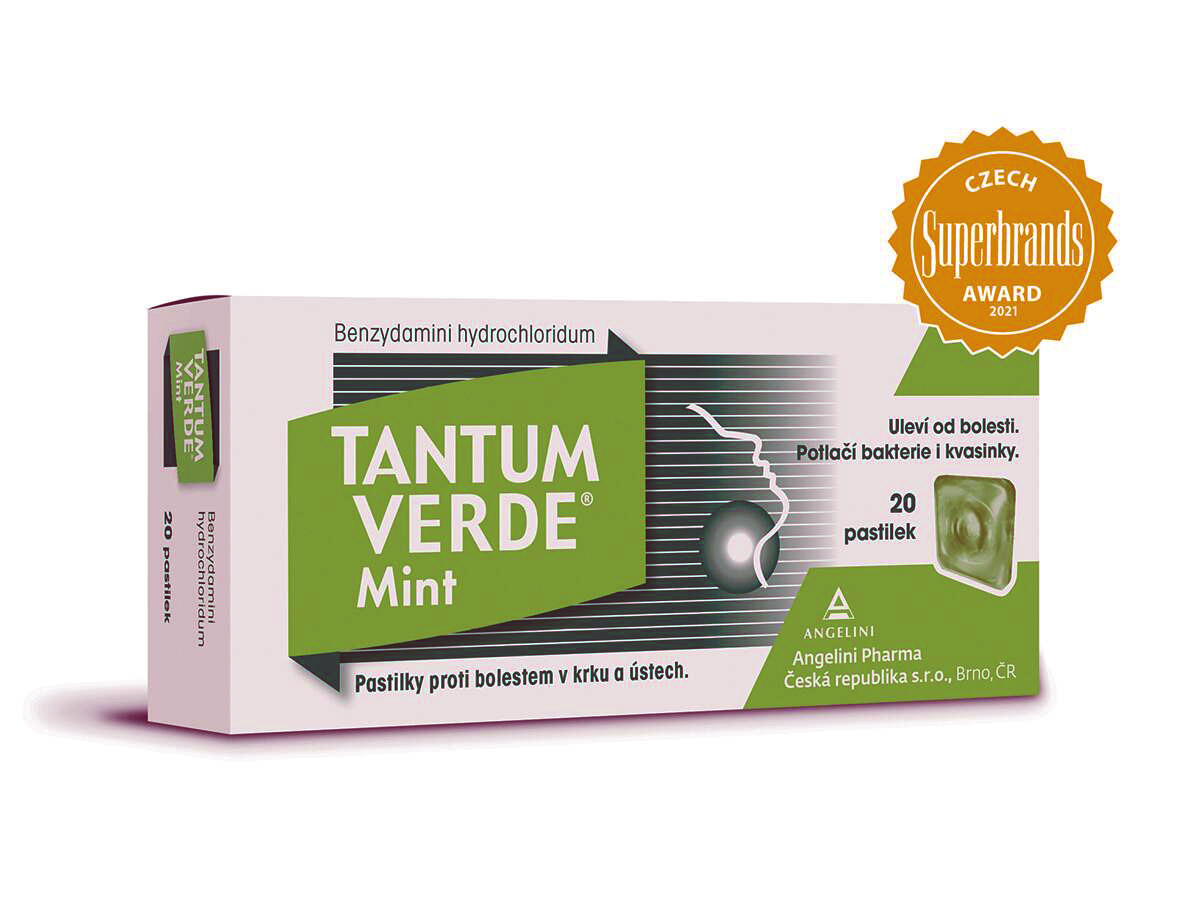 Tantum Verde Mint 3mg 20 pastilek
