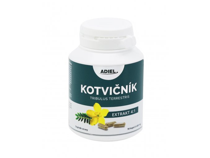 Adiel Kotvičník Zemní Tribulus Terrestris Cps.90