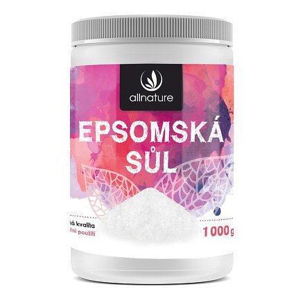 Allnature Epsomská Sůl 1000g