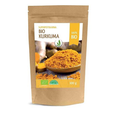 Allnature Kurkuma Prášek Bio 100g