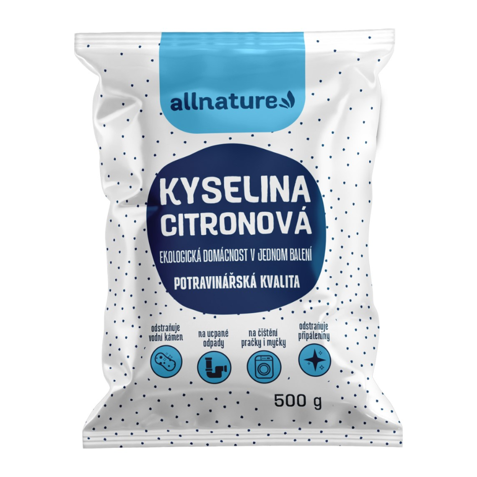 Allnature Kyselina citronová 500 g