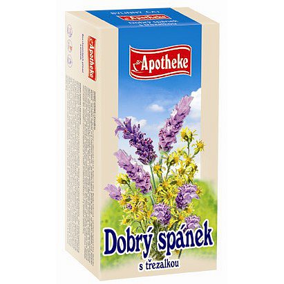 Apotheke Dobrý Spánek S Třezalkou čaj 20x1.5g