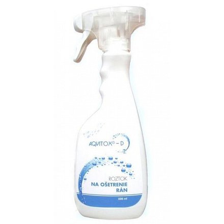Aqvitox-d Roztok 500 ml, s rozprašovačem, aq102