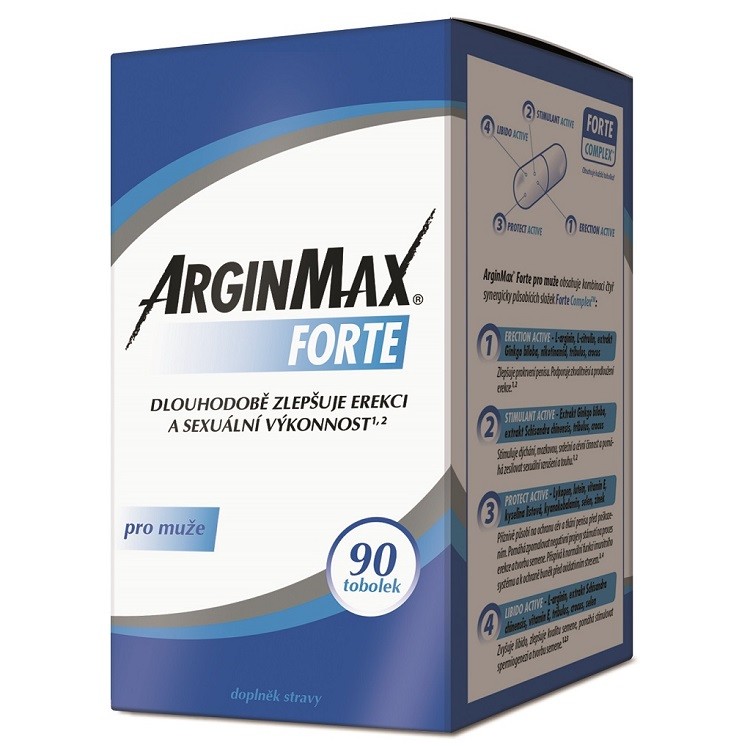Arginmax Forte pro muže 90 tobolek