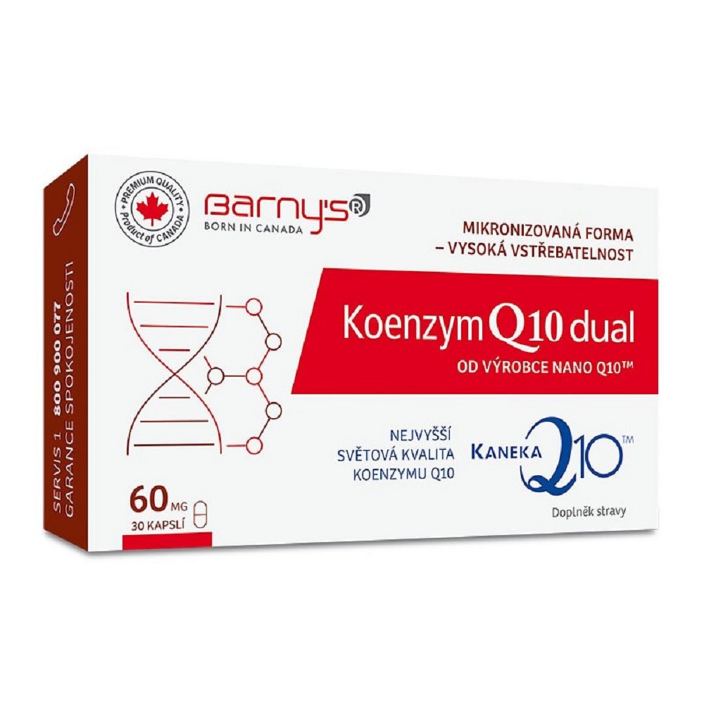 Barnys Koenzym Q10 Dual 60mg Cps.30