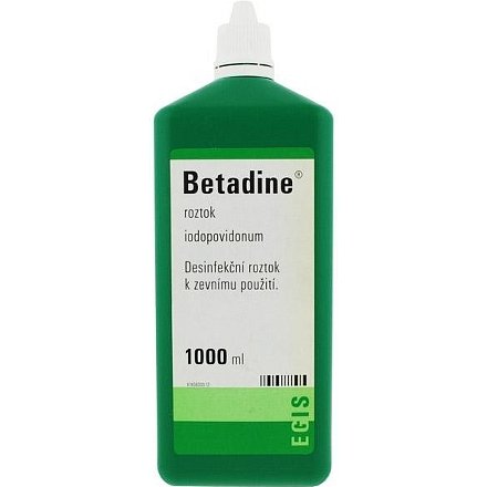 Betadine kožní roztok 1000ml