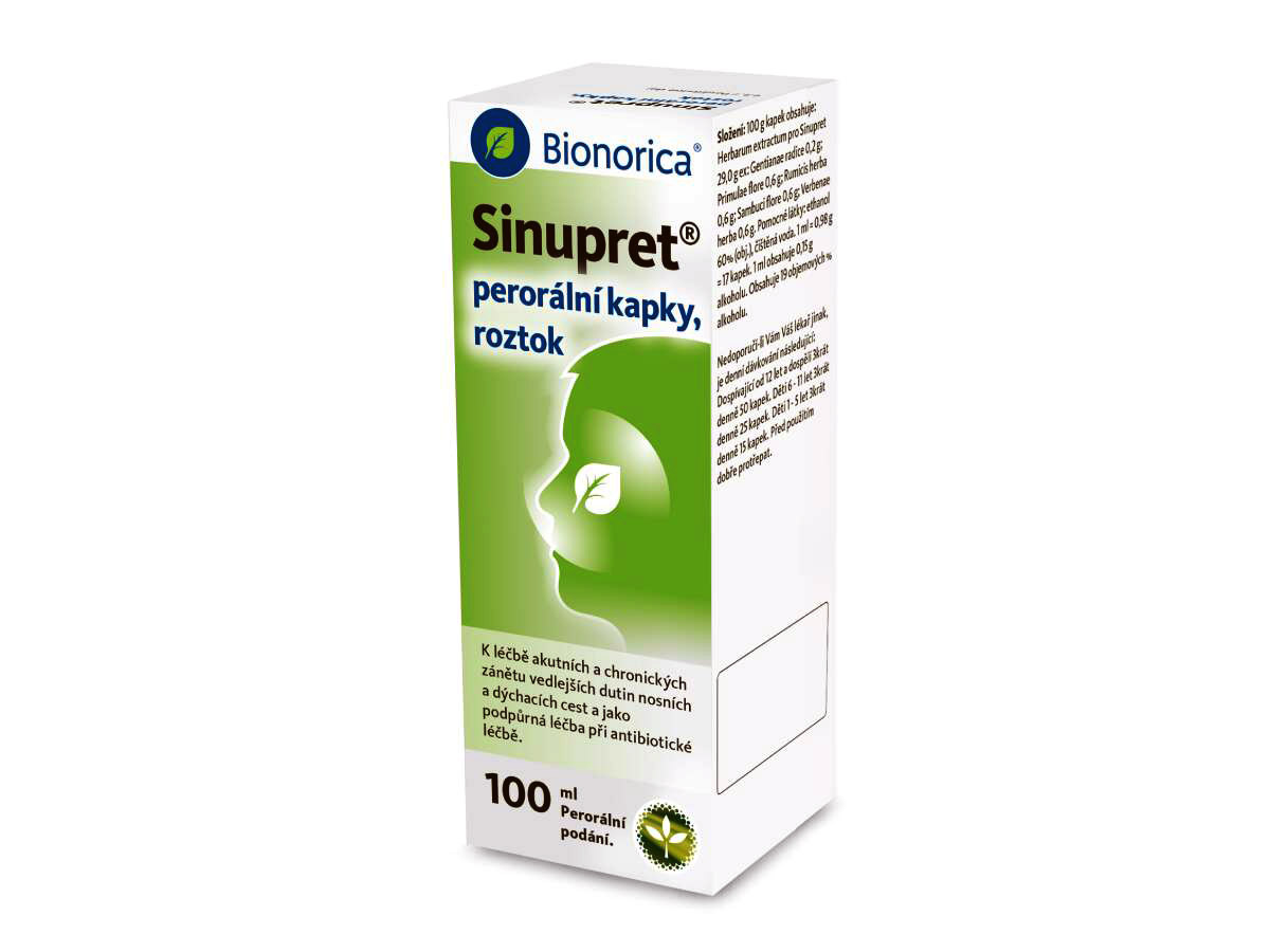 Sinupret kapky  100ml