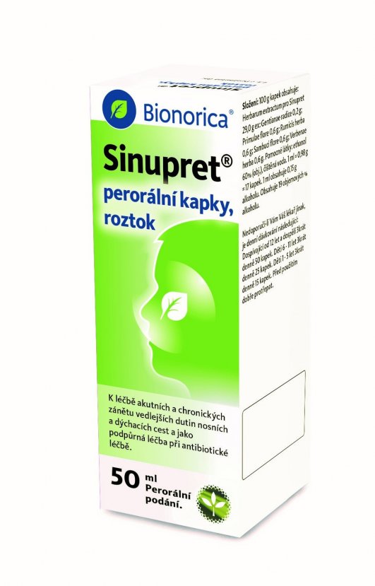 Sinupret kapky 50ml