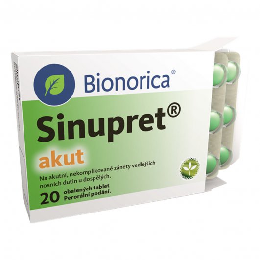 Sinupret Akut 20 tablet