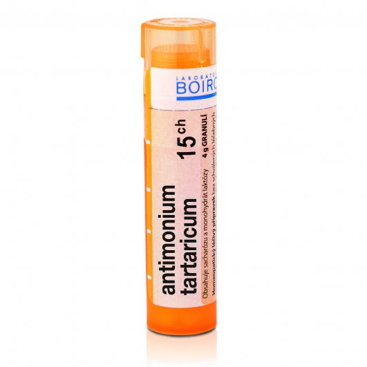 Antimonium Tartaricum 15CH granule 1x4g