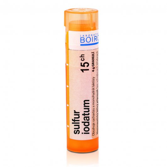 Sulfur iodatum 15CHh granule 4g
