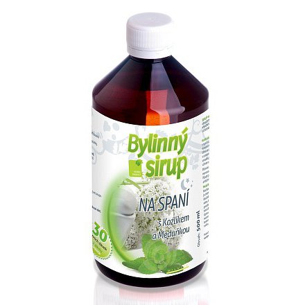Bylinný Tekutý Na Spaní Kozlík+meduňka 500ml