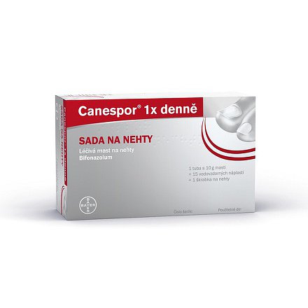 Canespor 1x denně sada na nehty 10g