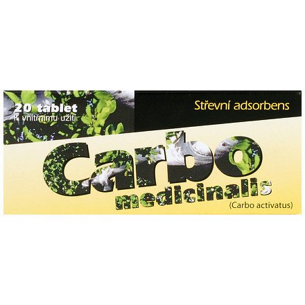 Carbo Medicinalis Pharmaswiss Tbl.20