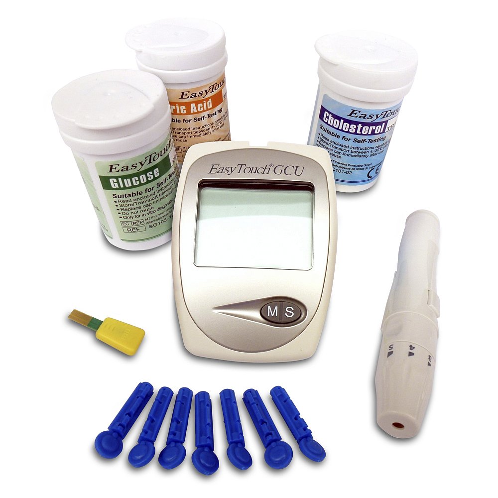 Cholesterolmetr Set Easytouch