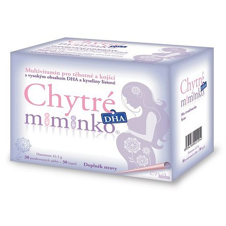 Chytré Miminko Methylfolát 2 S Dha Tbl.60+cps.60