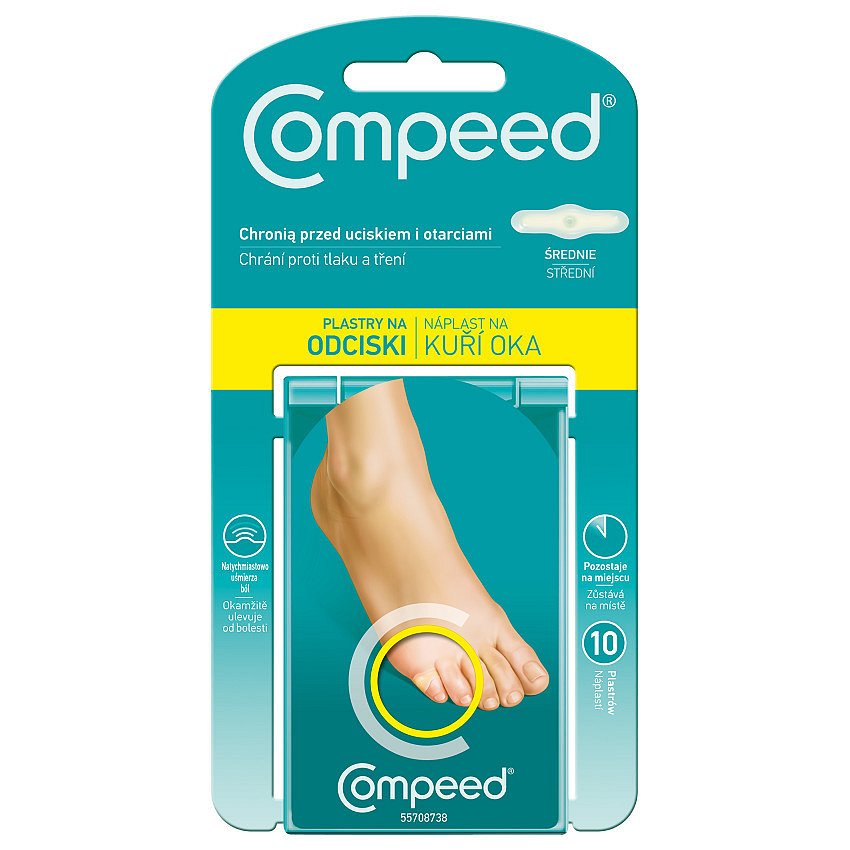 Compeed Náplast Na Kuří Oka 10ks