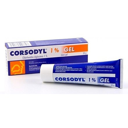 Corsodyl 10mg/g dnt gel 1x50g