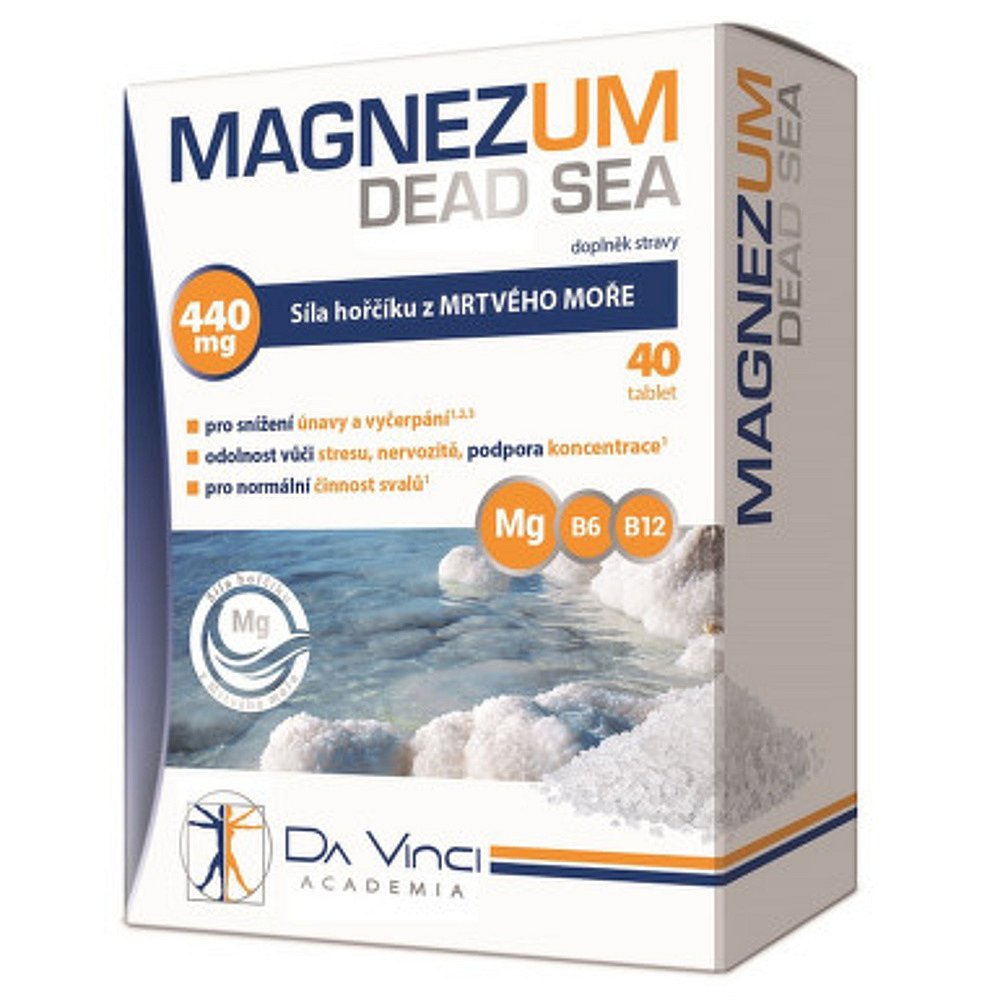 Magnezum Dead Sea Da Vinci Academia 40 tablet