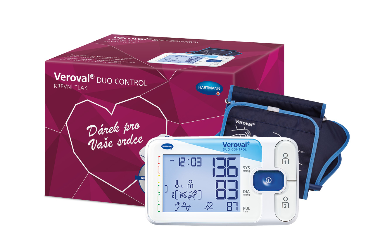 Veroval Duo Control tonometr digitální Dárkové balení