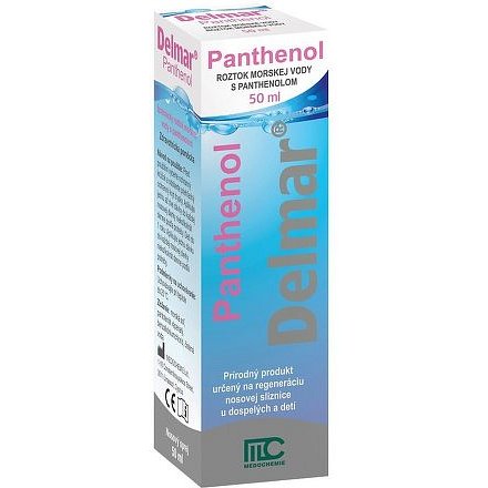 Delmar Panthenol Nosní Sprej 50 Ml