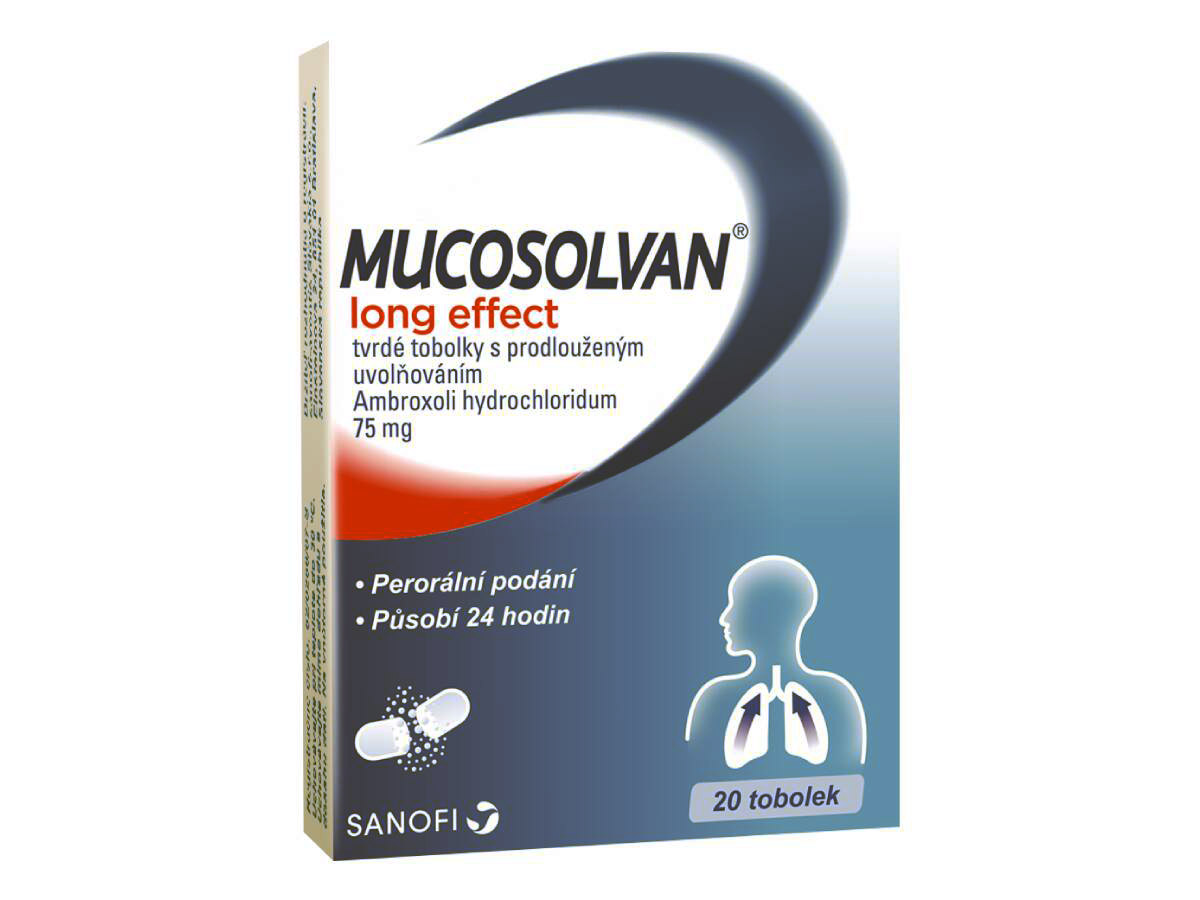 Mucosolvan Long Effect 75mg 20 tobolek