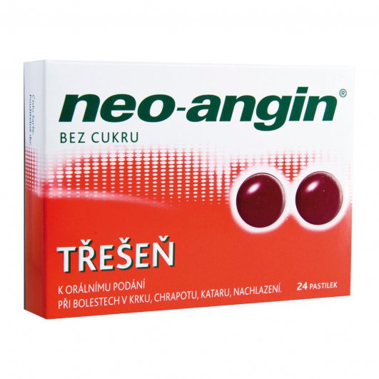 Neo-angin Třešeň 24 pastilek
