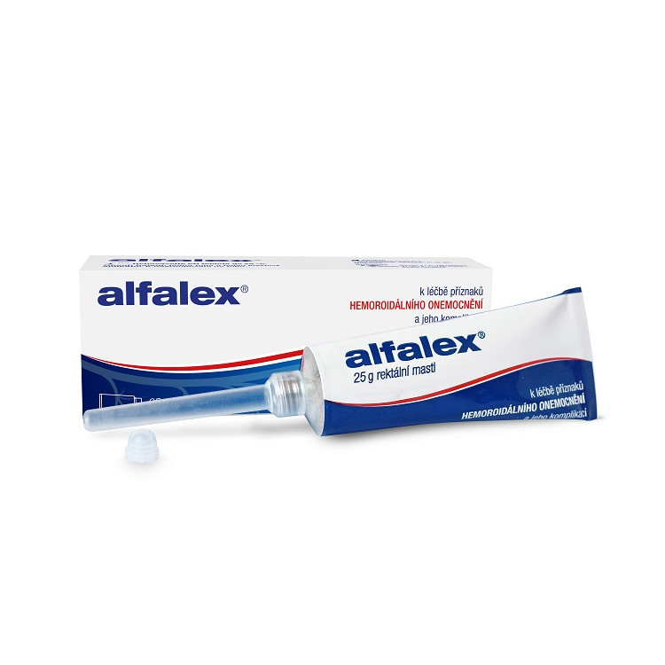 Alfalex Rektální Mast 25g
