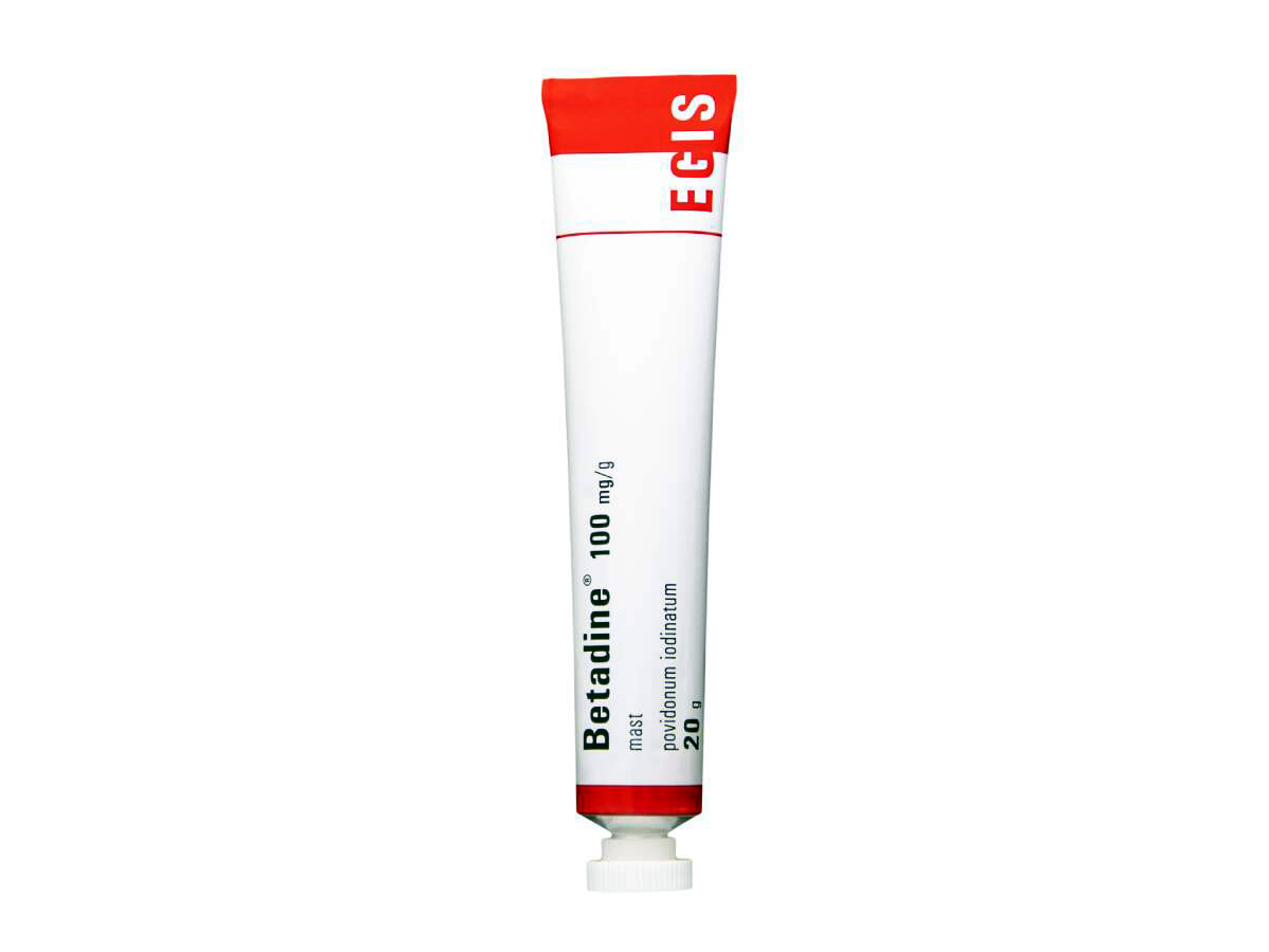 Betadine 100mg/g mast 20g