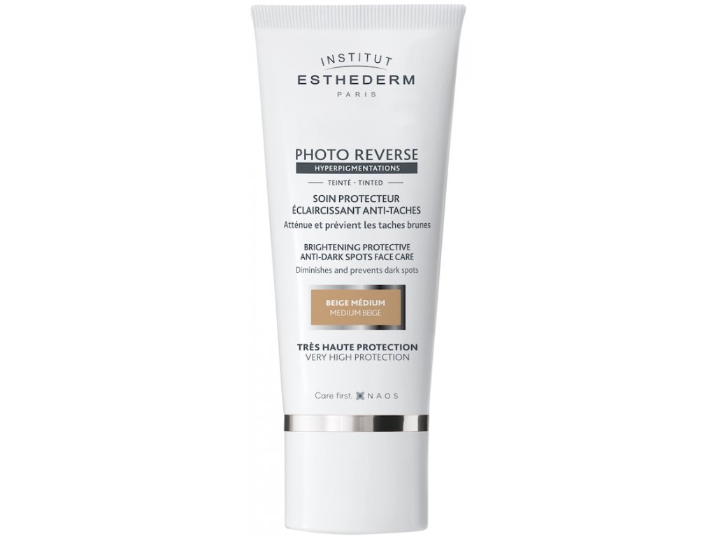 Esthederm Photo Reverse Tónovaný krém proti pigmentovým skvrnám Medium beige 50 ml