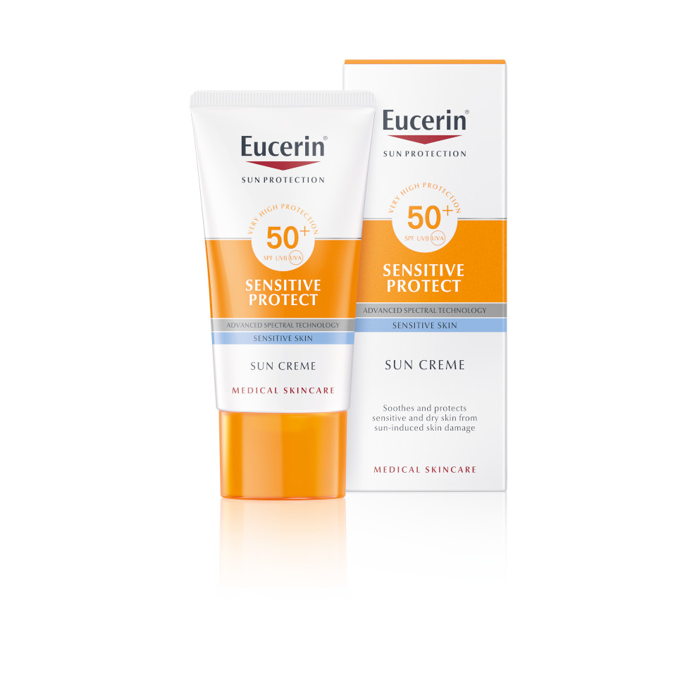 Eucerin Sun Opalovací krém na obličej SPF50+ 50ml